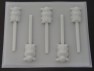 392sp Yo Yo Dude Chocolate or Hard Candy Lollipop Mold